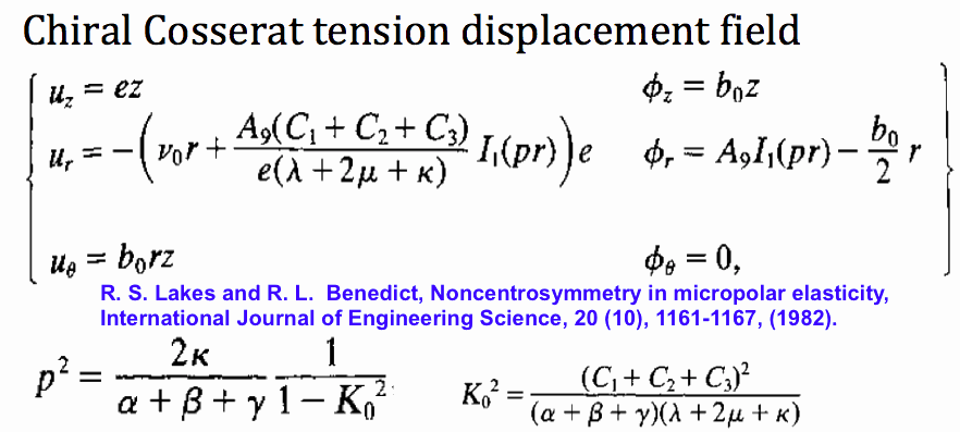 chirality equations