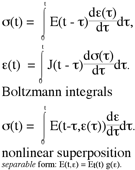  linear constitutive equations